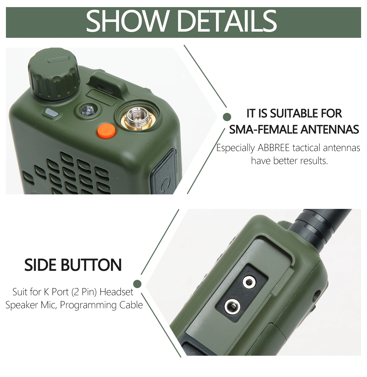 Radio Baofeng Bidireccional Largo Alcance AR152 RWT1