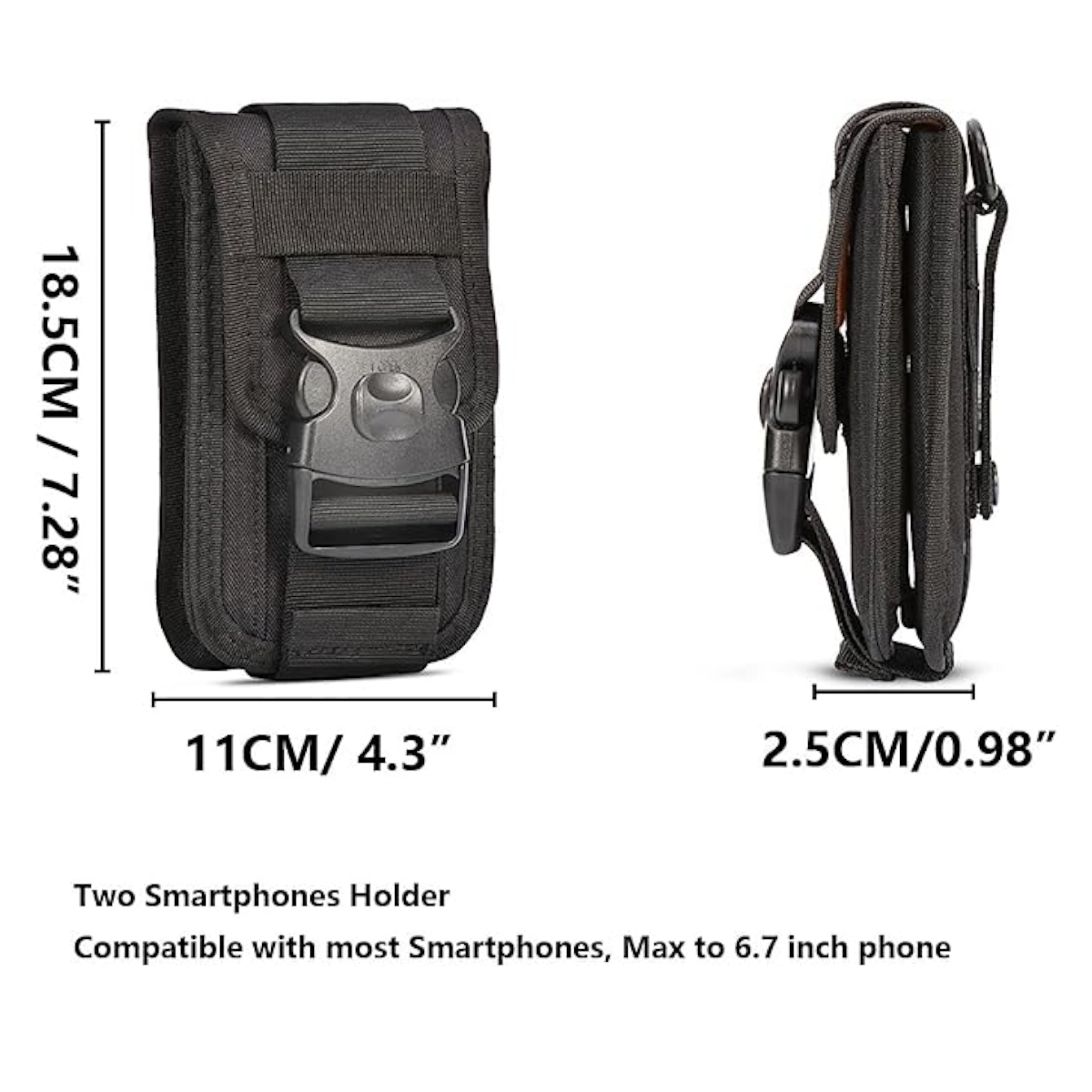 Bolso Tactico Pouch Porta Celular Billetera PBM25