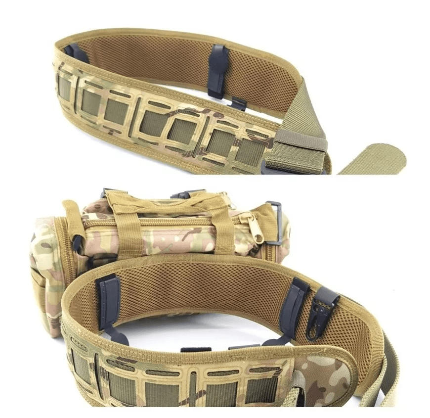 Cinturón Militar Táctico Molle Outdoor CTM9