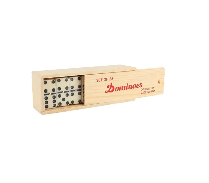Domino Juego Caja De Madera 28pzs ETM13