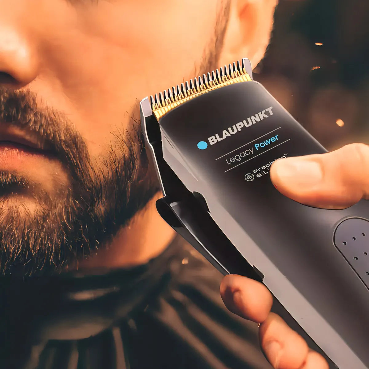 Cortadora Pelo Y Barba Blaupunkt Legacy Power Cuchilla Acero