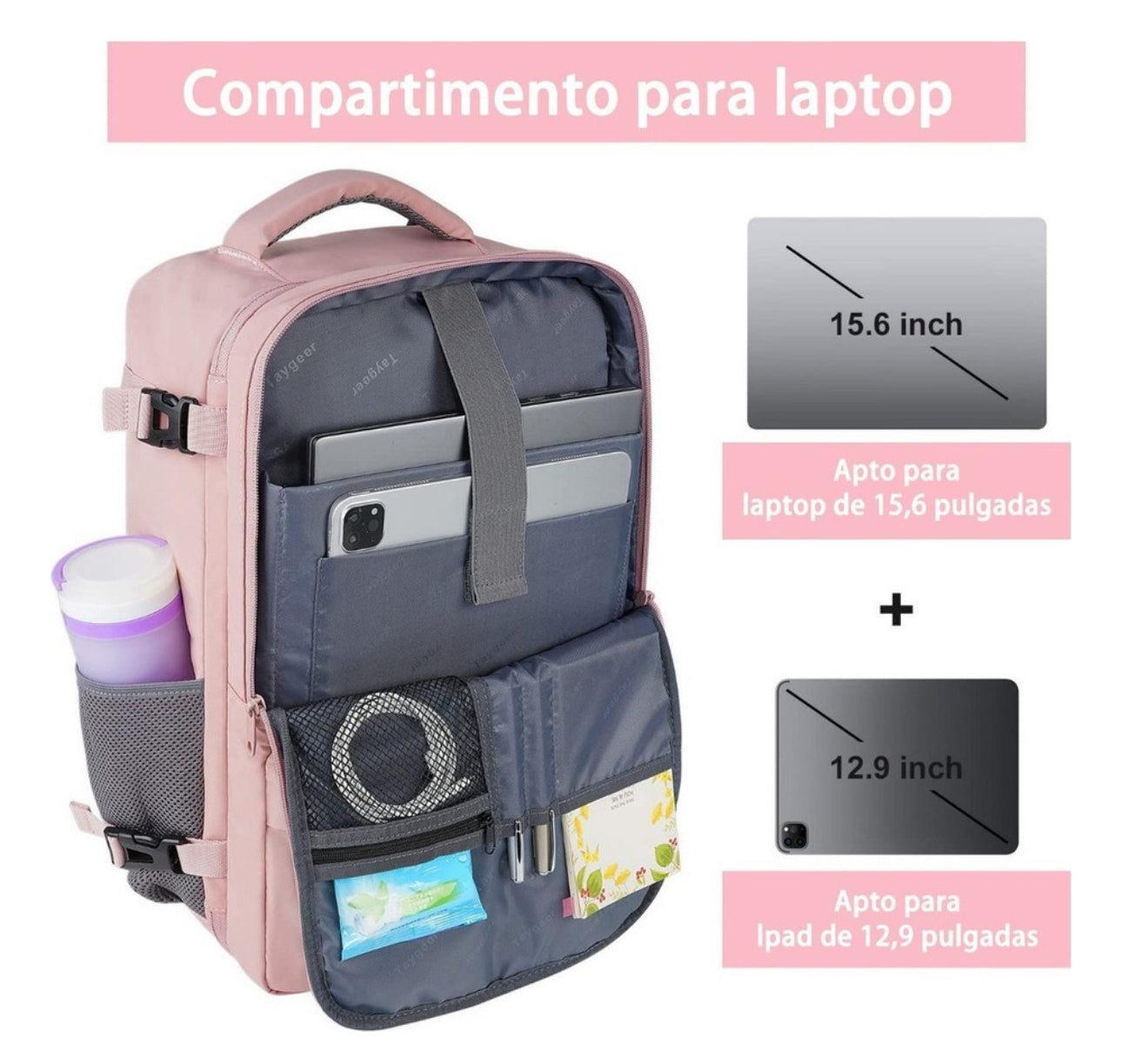 Mochila De Viaje Grande Multifuncional M120