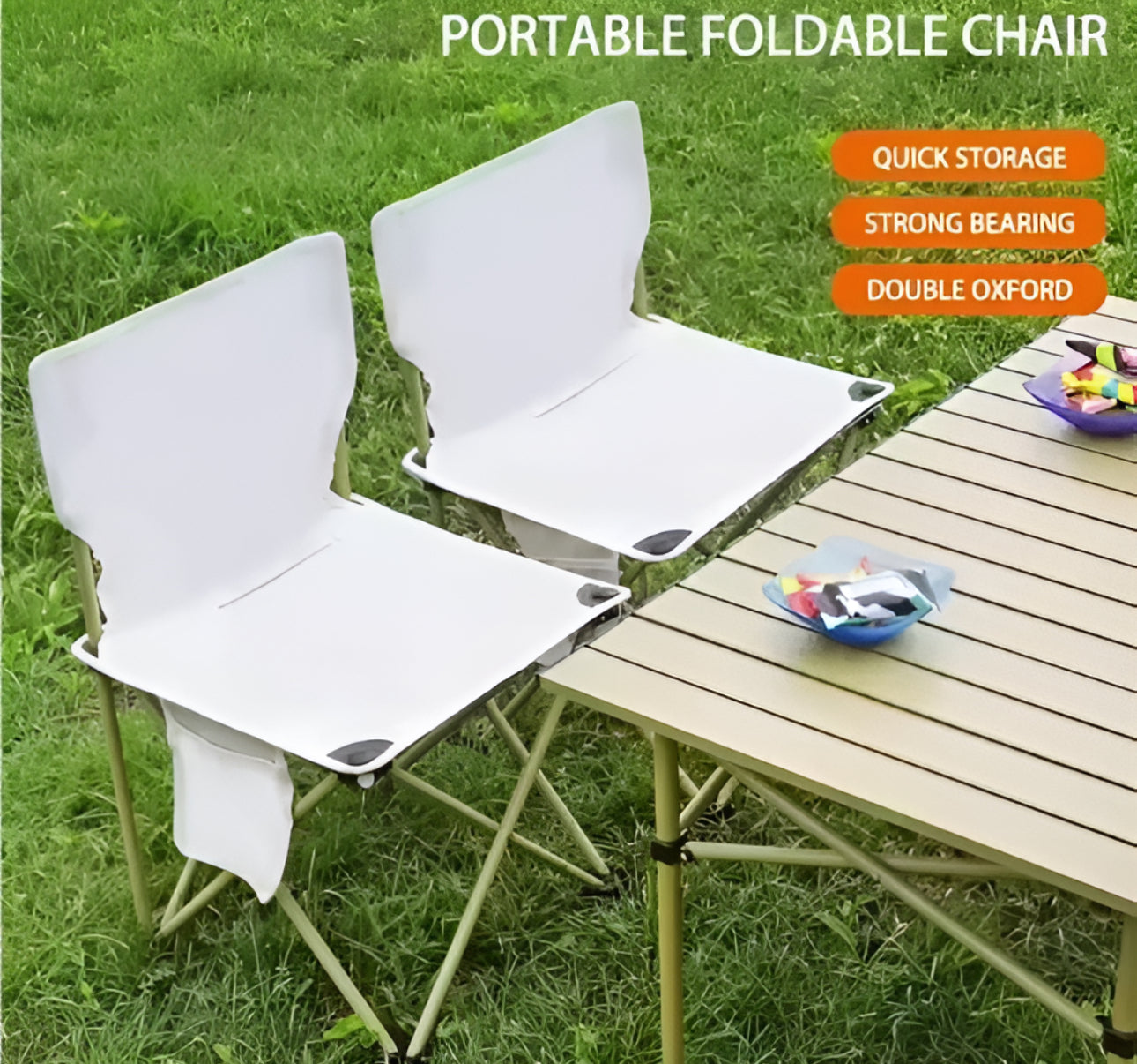 Silla Plegable Para Acampar Picnic Camping Pesca Excursión S22