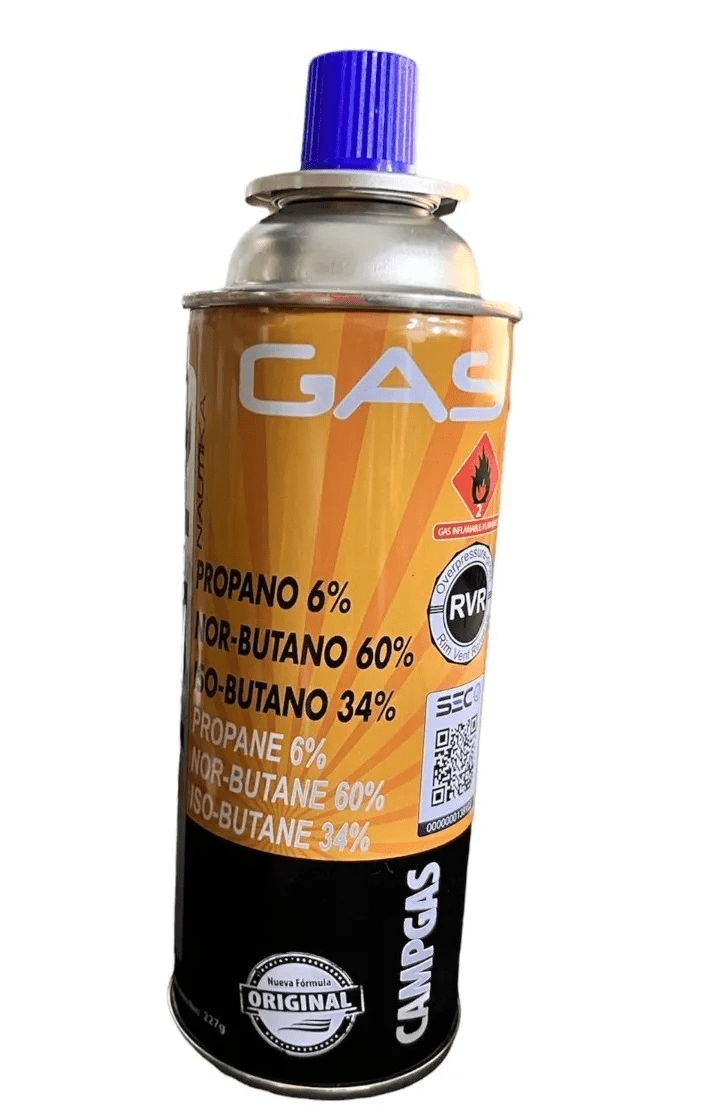 Gas butano NTK 227g Cilindro Cocinillas GTB1
