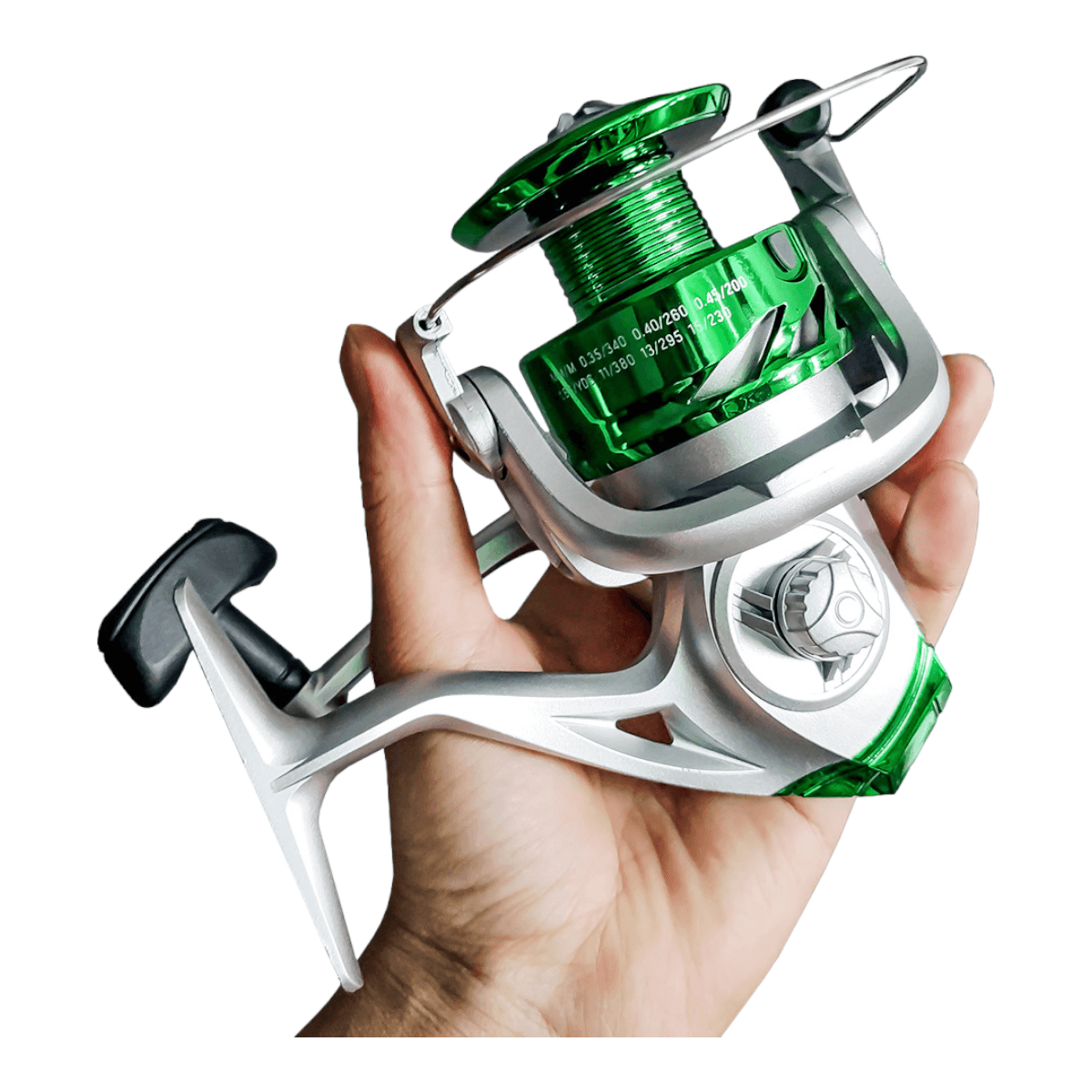 Carrete pesca giratorio serie 3000 12BB 10 kg CRT33