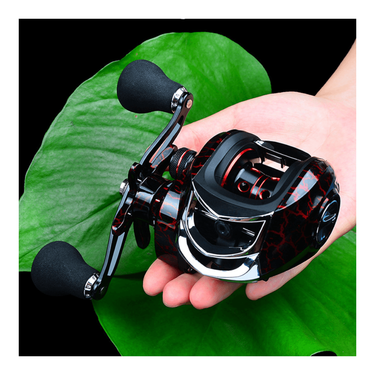 Carrete pesca manilla derecha 19+1BB 7 kg CRT27