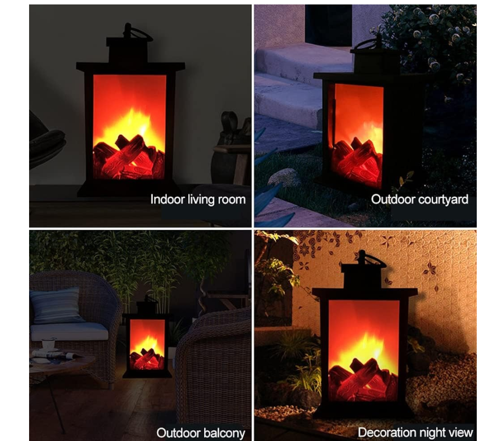 Lampara LED chimenea sin llama LTL30