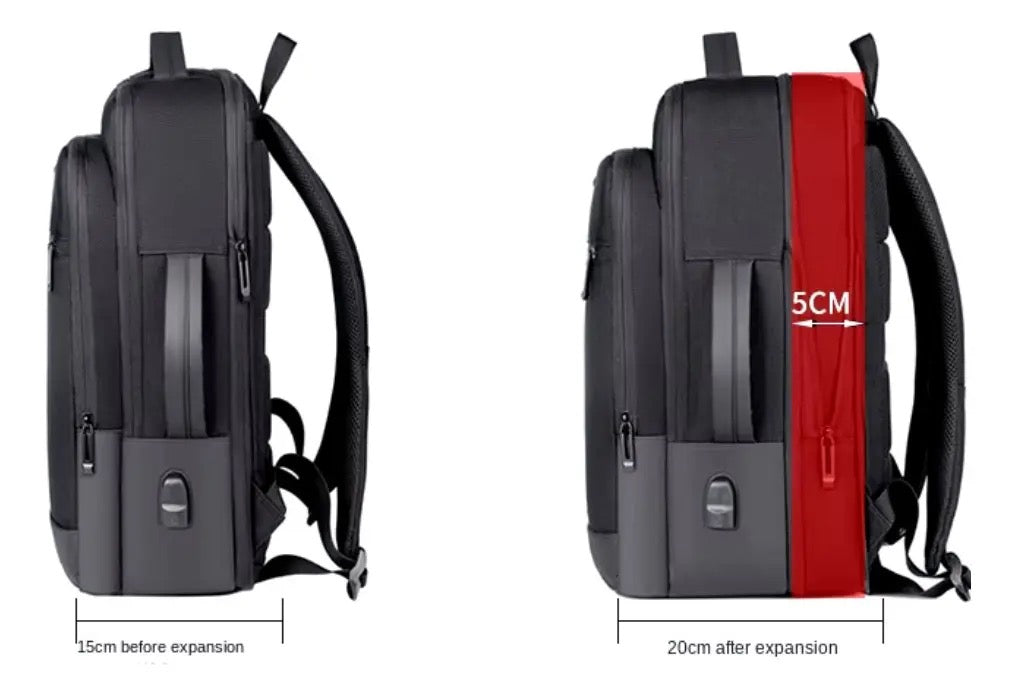 Mochila Impermeable Reflex Usb Resistente N5303