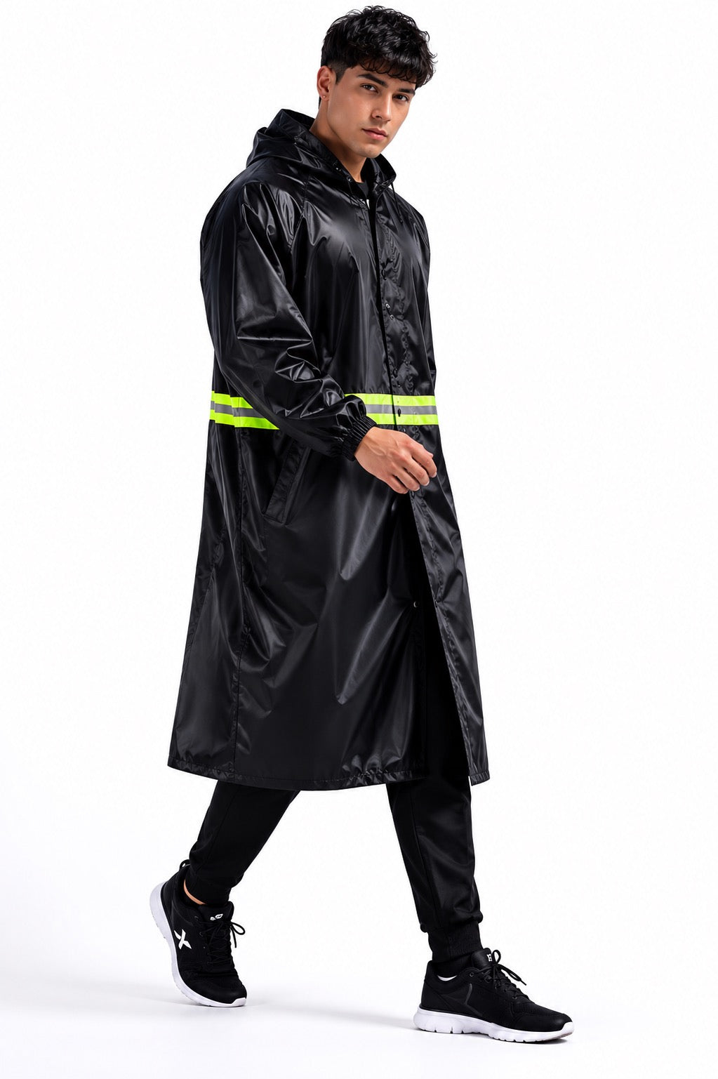 Capa Poncho Impermeable con tira Reflectante JJWB-18