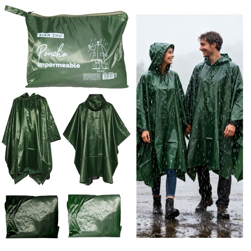Capa Poncho Impermeable Talla Unica  JJWB-21