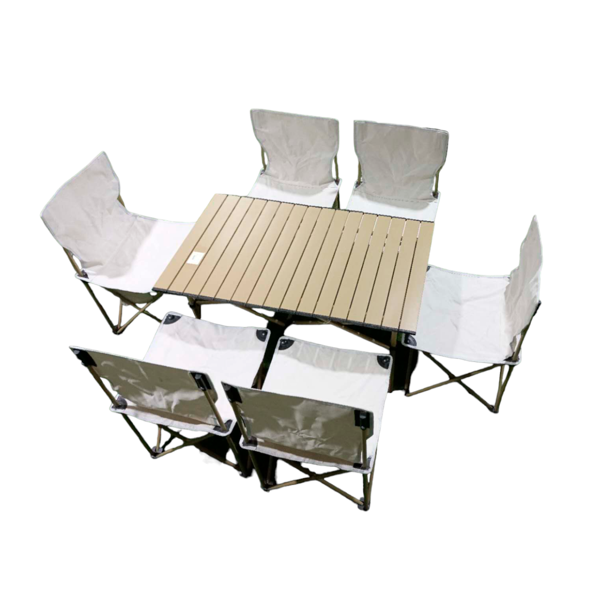 Juego  mesa sillas camping portátiles bolsa transporte SA10