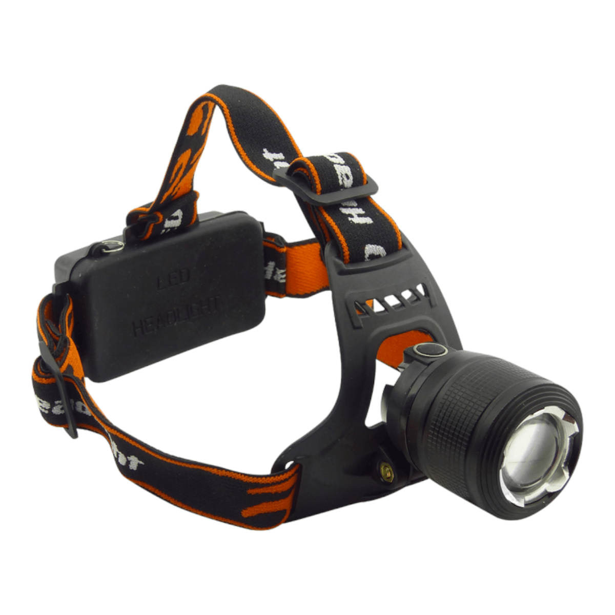 Linterna Minero 1 LED CREE, T6, Tactica  Zoom Recargable LTL33