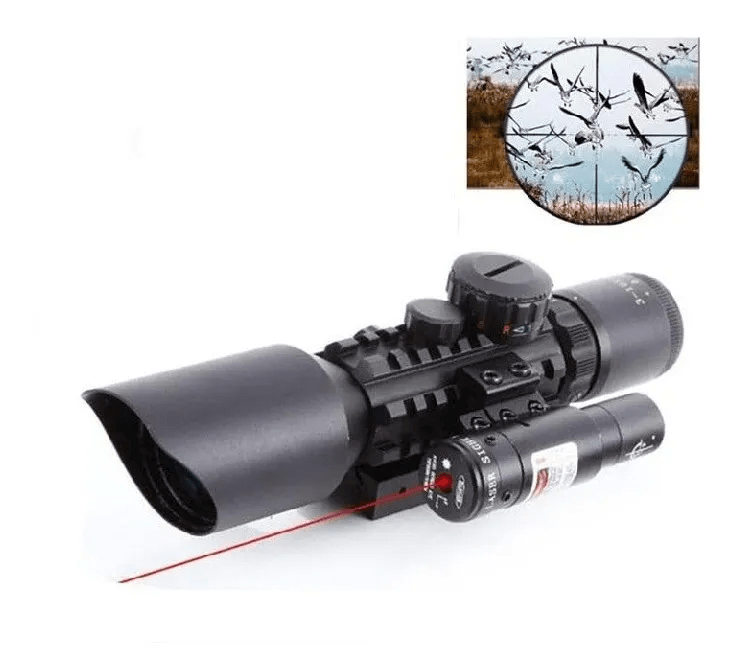Mira Telescopica Rifle Laser M9 Ls 3-10x42e MLT10