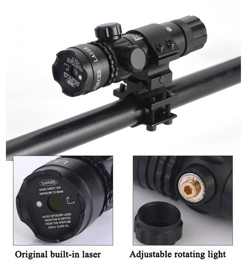 Mira Telescopica Rifle Laser Punto Rojo/Verde 20mm MLT21