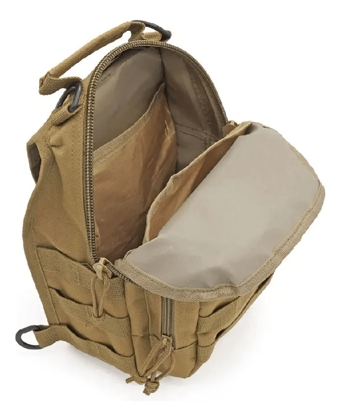 Mochila Bandolera Con Sistema Molle Militar M66