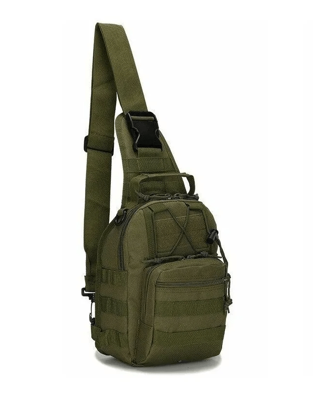 Mochila Bandolera Con Sistema Molle Militar M66