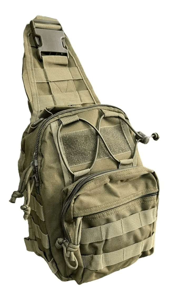 Mochila Bandolera Con Sistema Molle Militar M66