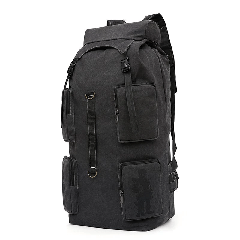 Mochila de pesca para hombre, bolsa de almacenamiento funcional para caña  de pescar, impermeable, plegable, de