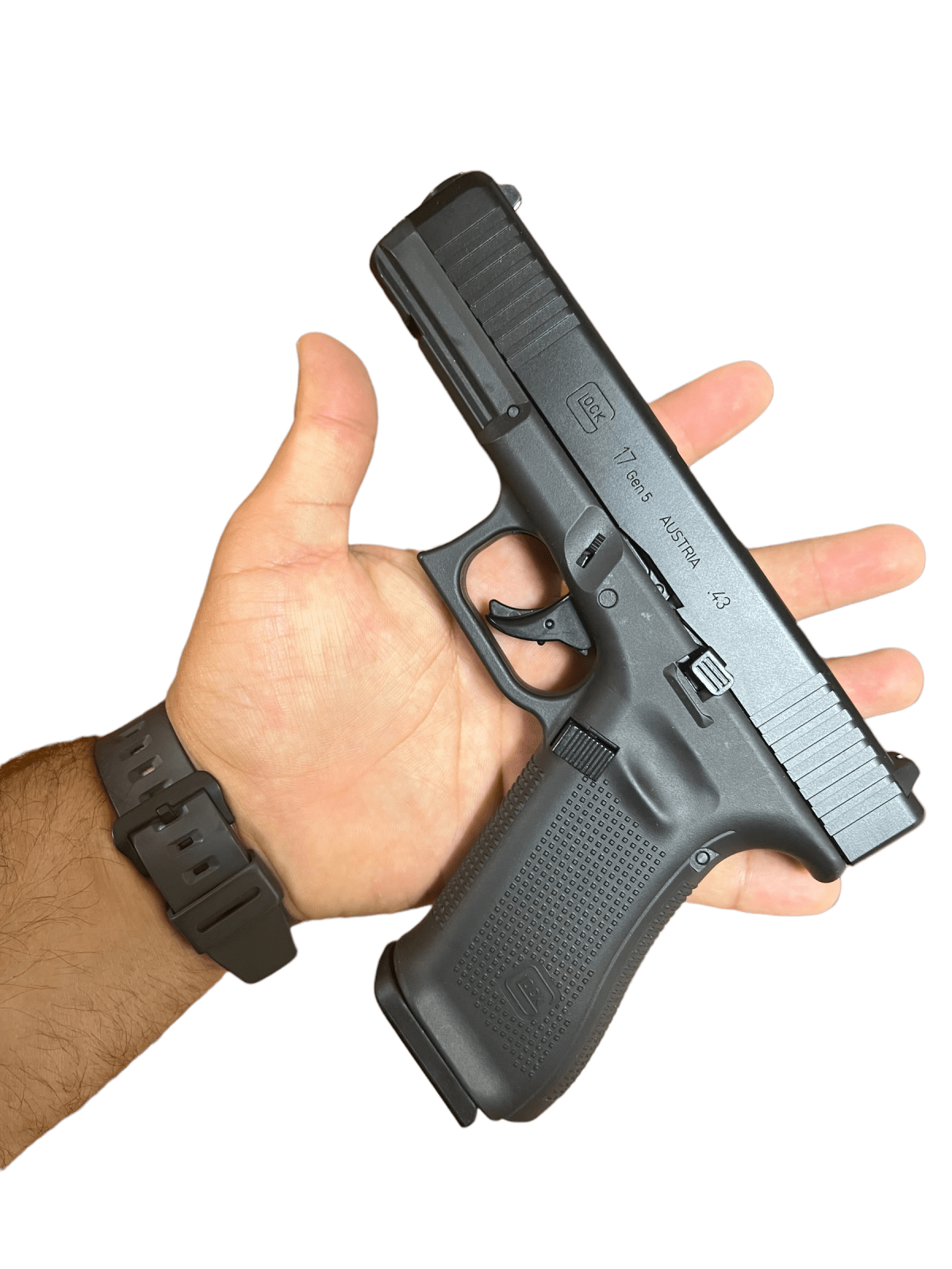 Pistola Glock 17 Traumatica Gen5 /Calibre.43 Full metal Co2 PTC6