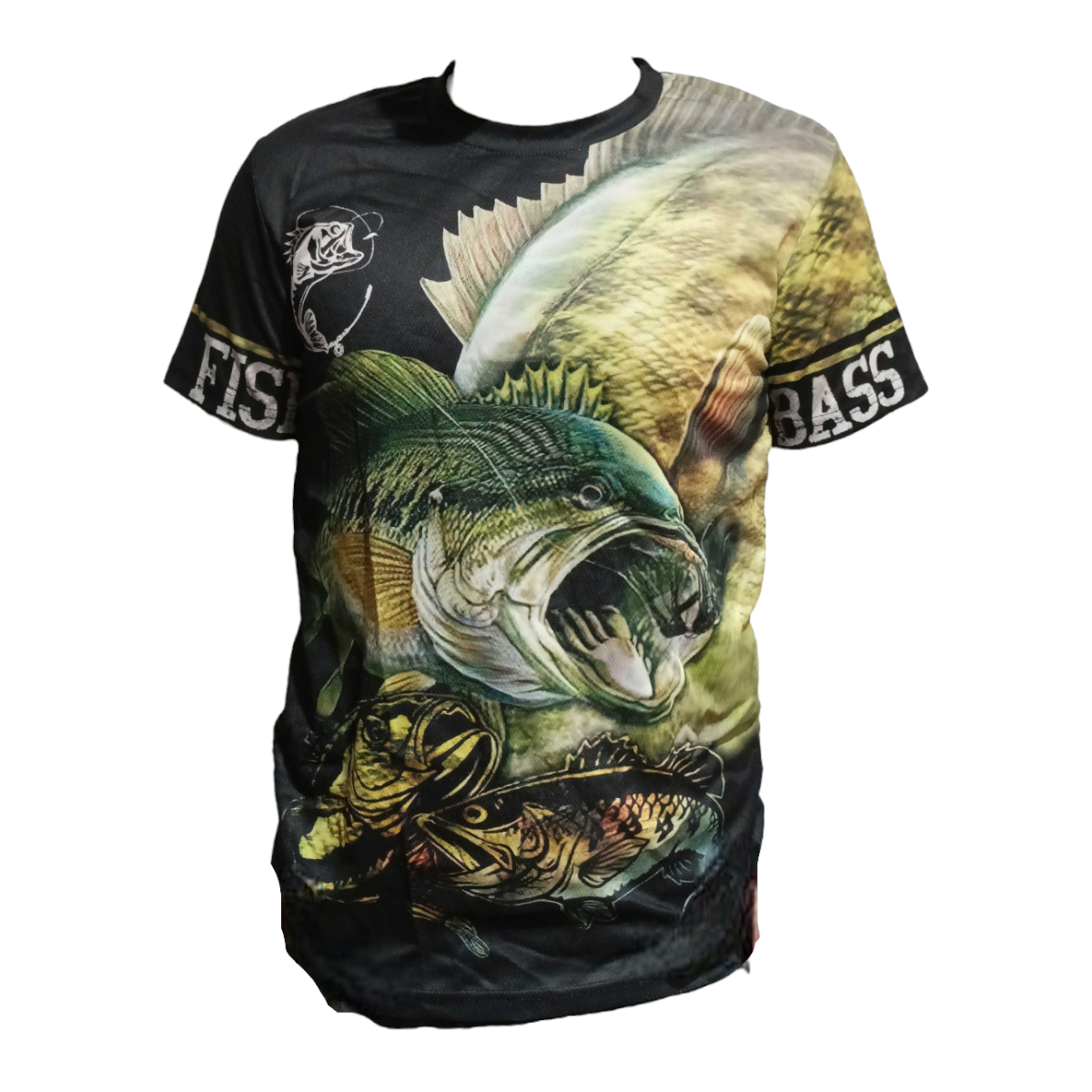Polera Camiseta Estampado Pesca Outdoor PLS8