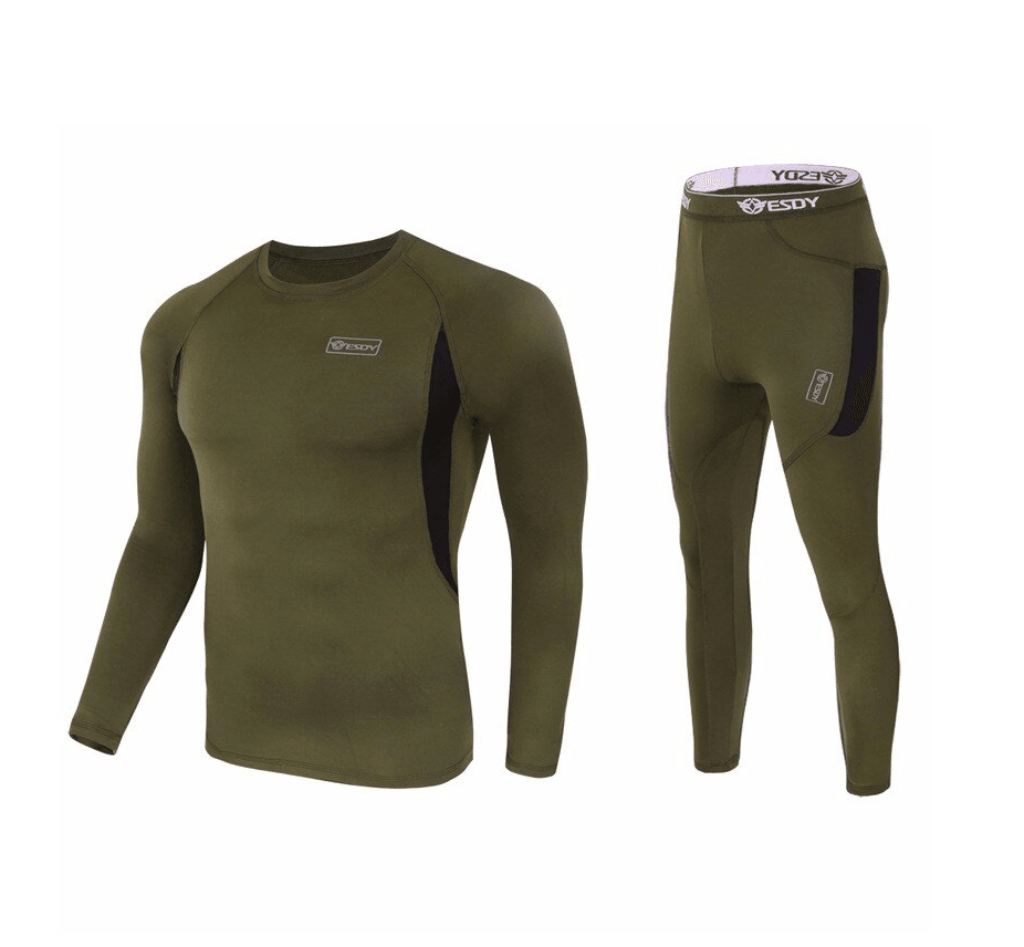 Conjunto Primera Capa Ropa Deportiva Buzo Hombre CCVP2