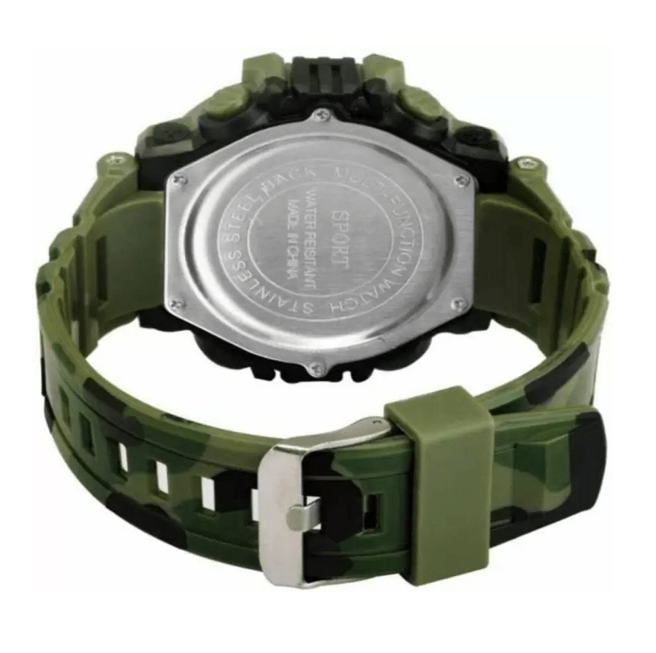 Reloj Deportivo Digital Multiuso Army Camuflado RLJ3