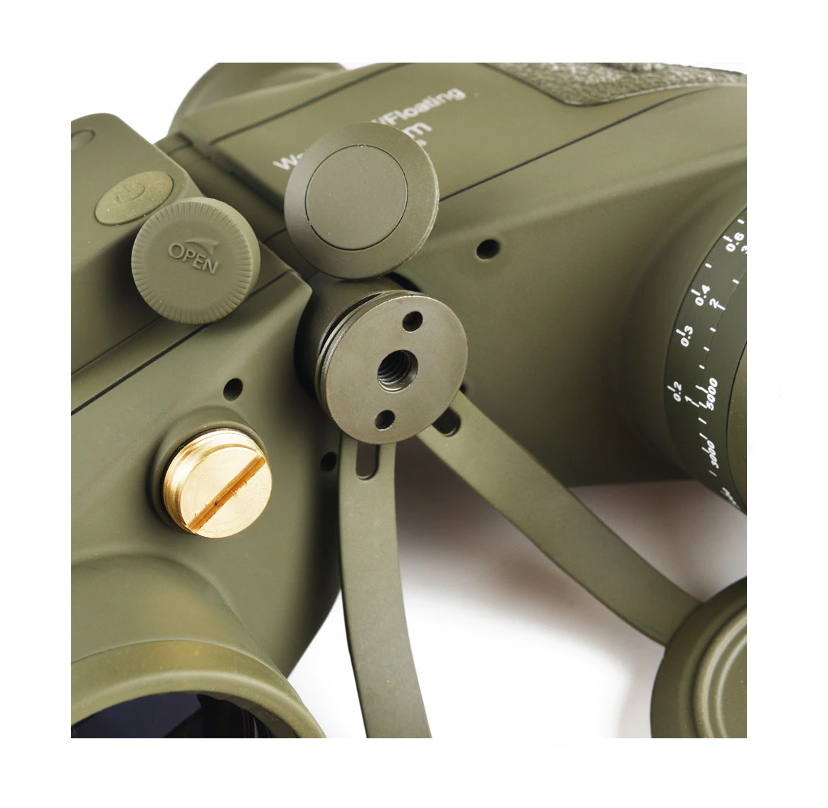 Binocular Prismatico Marino Militar Brujula Telescopio Practico 10x50 BM13