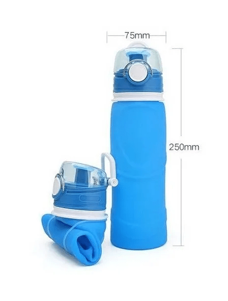 Botella Agua Silicona Plegable 750ml TCB2