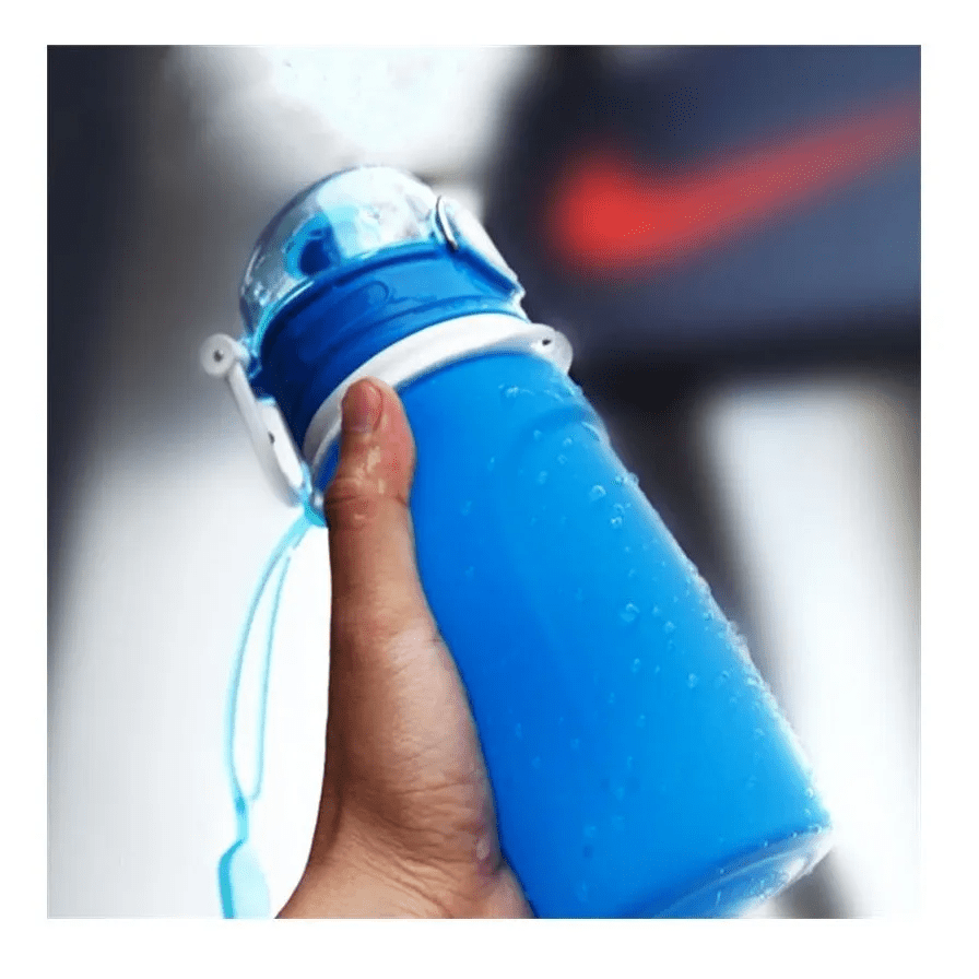 Botella Agua Silicona Plegable 750ml TCB2