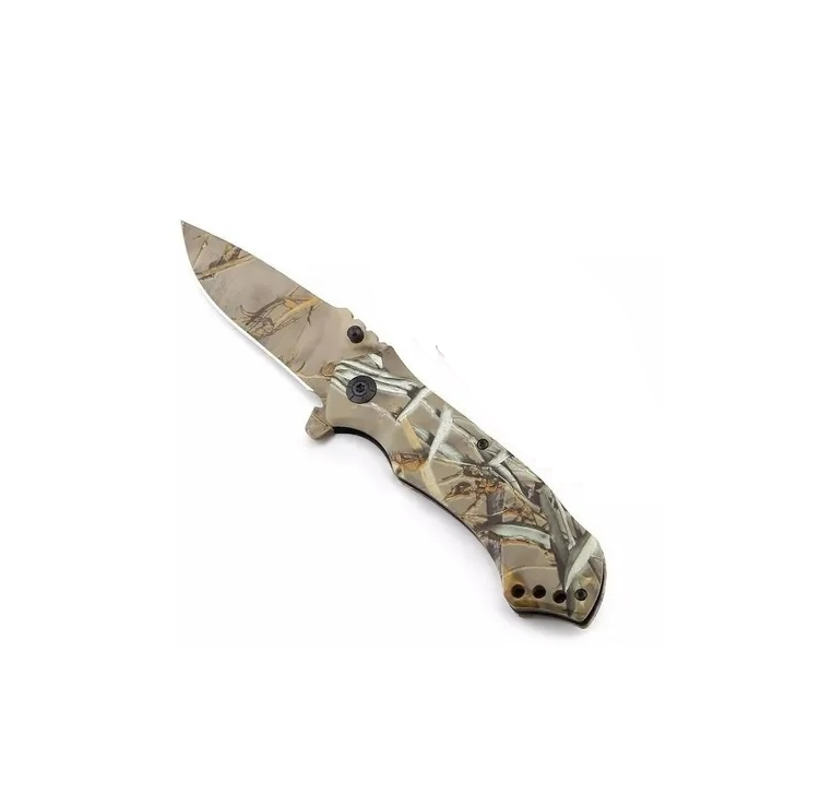 Cuchillo Tactico Supervivencia Militar Camuflaje Selva CHMP31