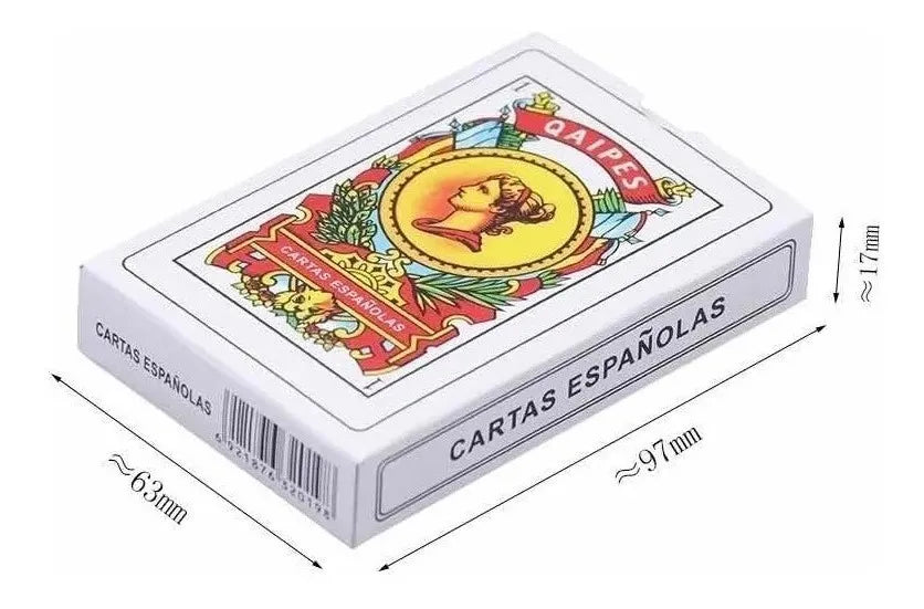 Mazo 50 Cartas naipes españoles ETM3