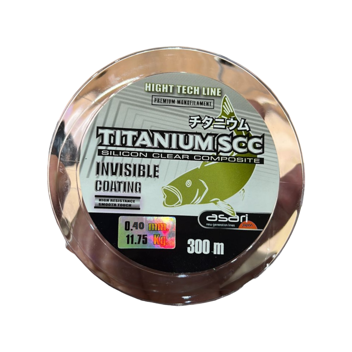 Hilos Pesca Monofilamento TITANIUM 300 mts 0.40mm NYL14