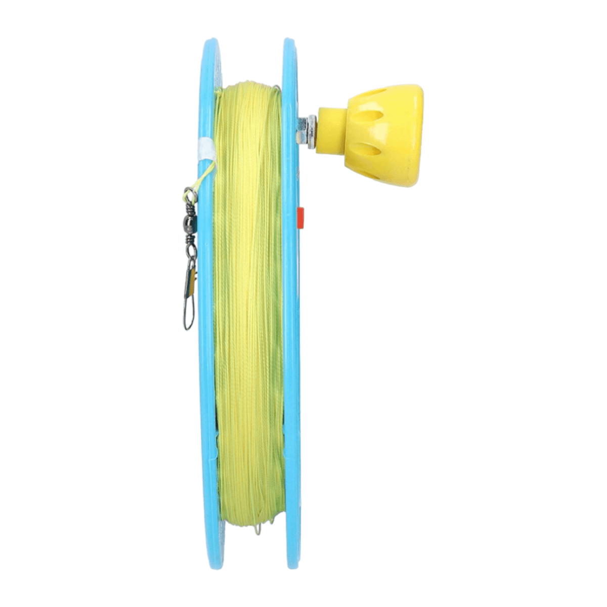 Carrete mano manija giratoria pesca 25 cm HRR43