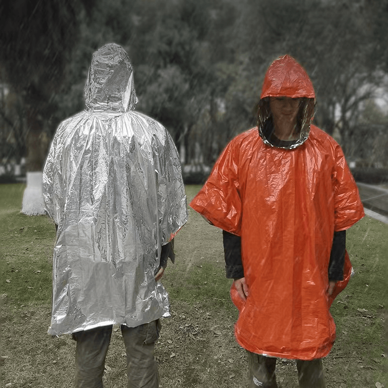 Impermeable poncho lluvia supervivencia aire libre  IPL3