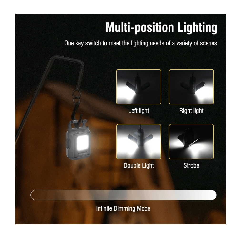 linterna camping Led pequeña rotación de 90 ° LTL44