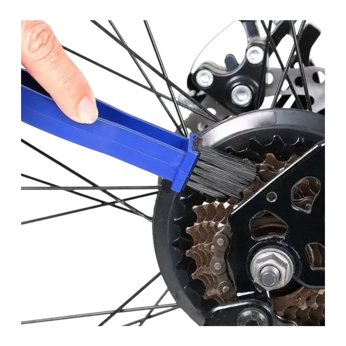 Cepillo Limpieza Cadena Transmisión Motos Y Bicicletas HB12