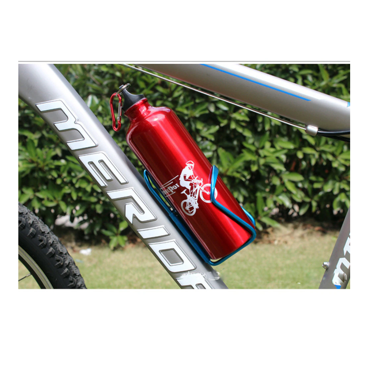 Porta botella caramagiola metal agua bicicleta PCB1