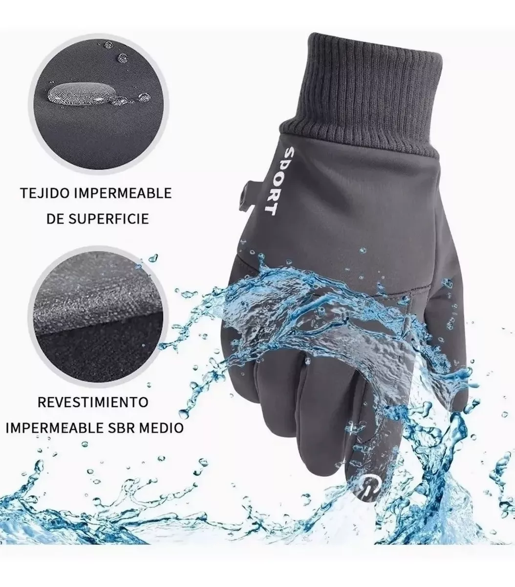 Guantes ciclismo invierno antideslizante GT19