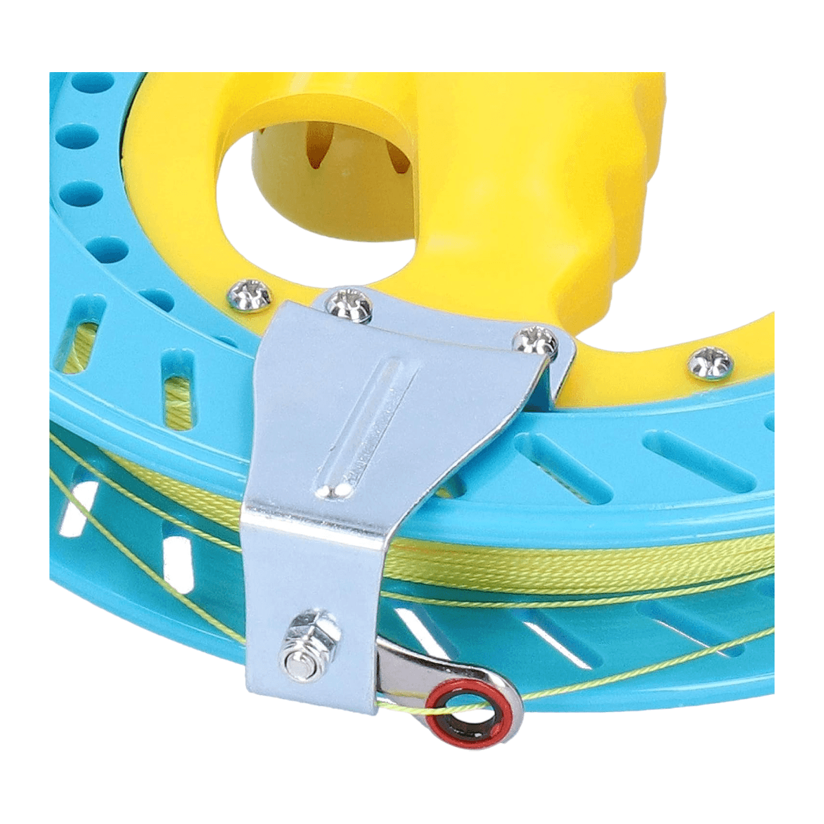 Carrete mano manija giratoria pesca 25 cm HRR43