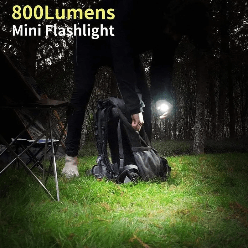 Mini Linterna Led Usb Recargable 800 Lumens LTL8
