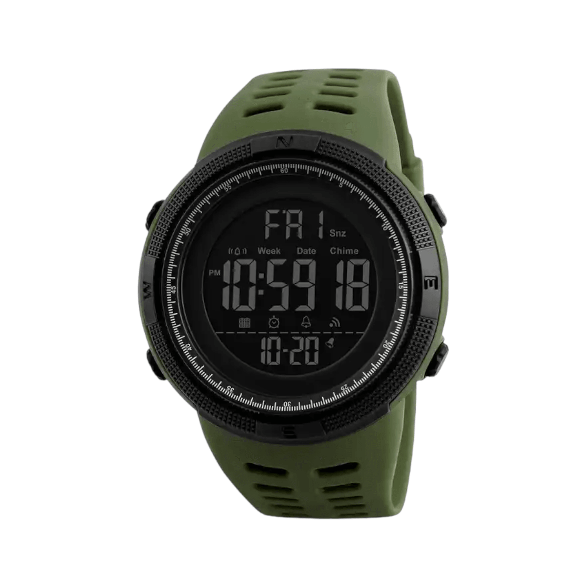 Reloj deportivo digital impermeable casual Militar RLJ9