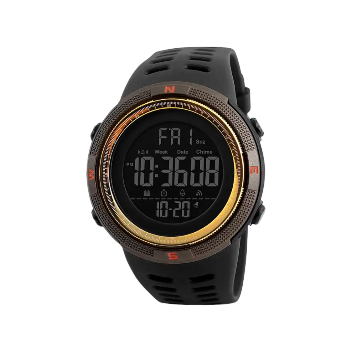 Reloj deportivo digital impermeable casual Militar RLJ9