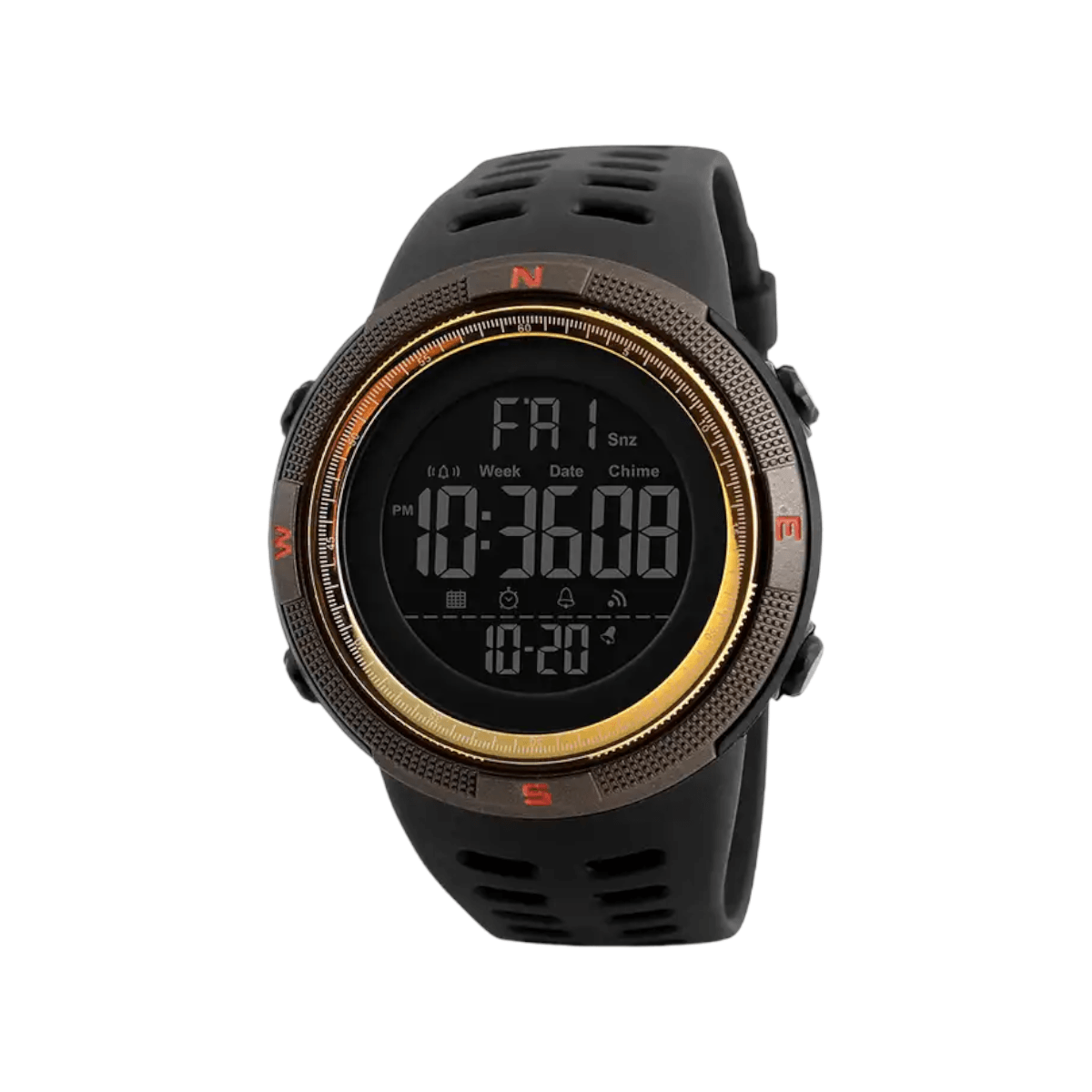 Reloj deportivo digital impermeable casual Militar RLJ9